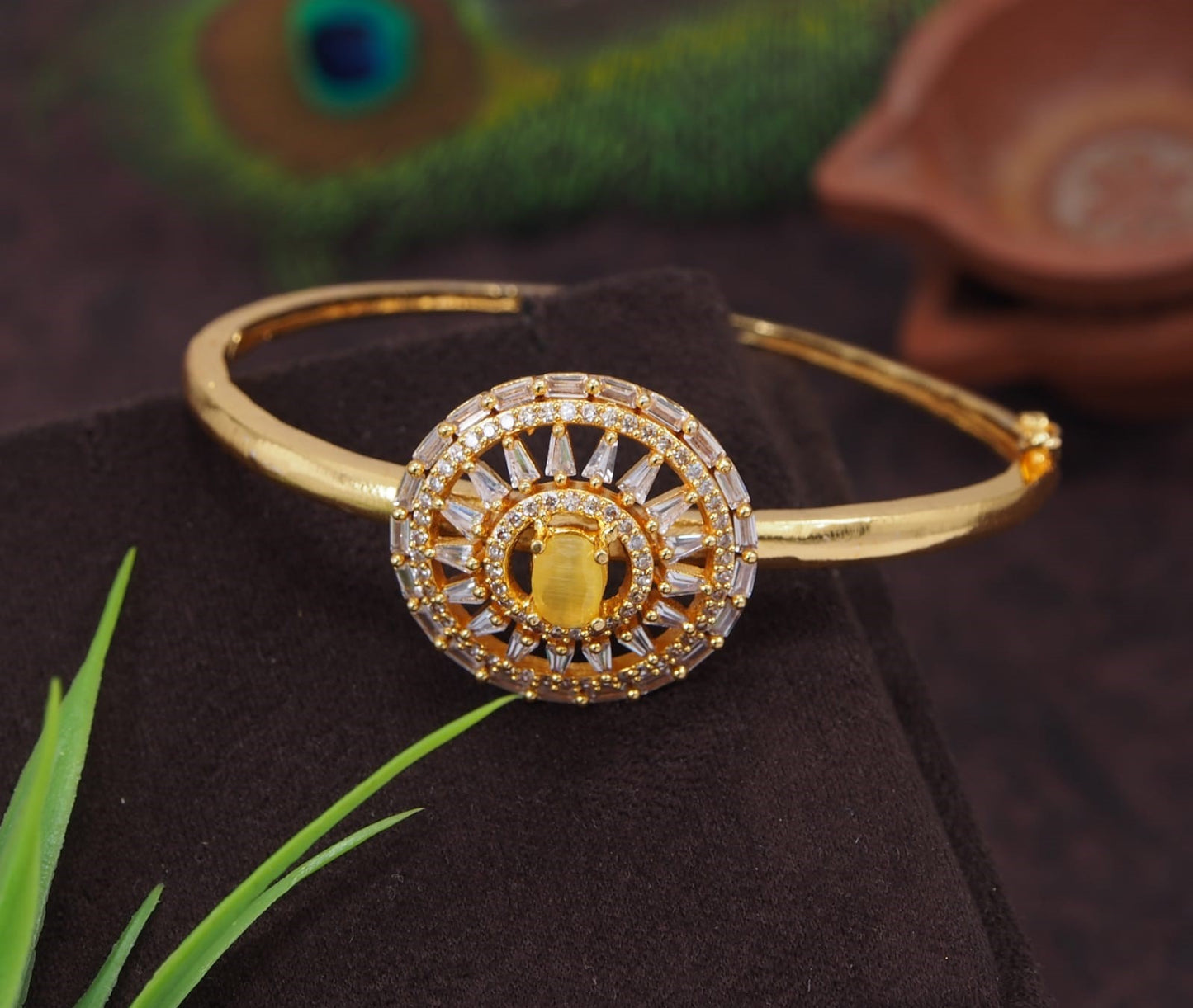 Orna Micro Gold Free Size Bracelate