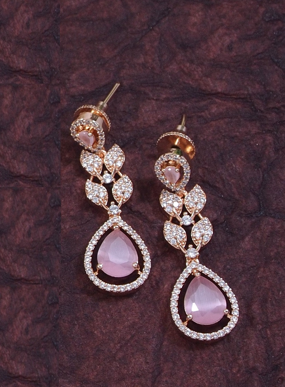 Colour Stone Zircon Necklace Set