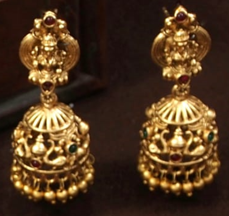 Orna Laxmidevi Temple antique Long Necklace Set