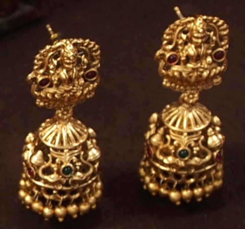 Orna Laxmidevi Temple antique Long Necklace Set