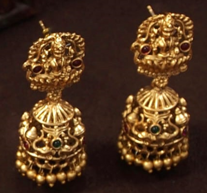 Orna Laxmidevi Temple antique Long Necklace Set