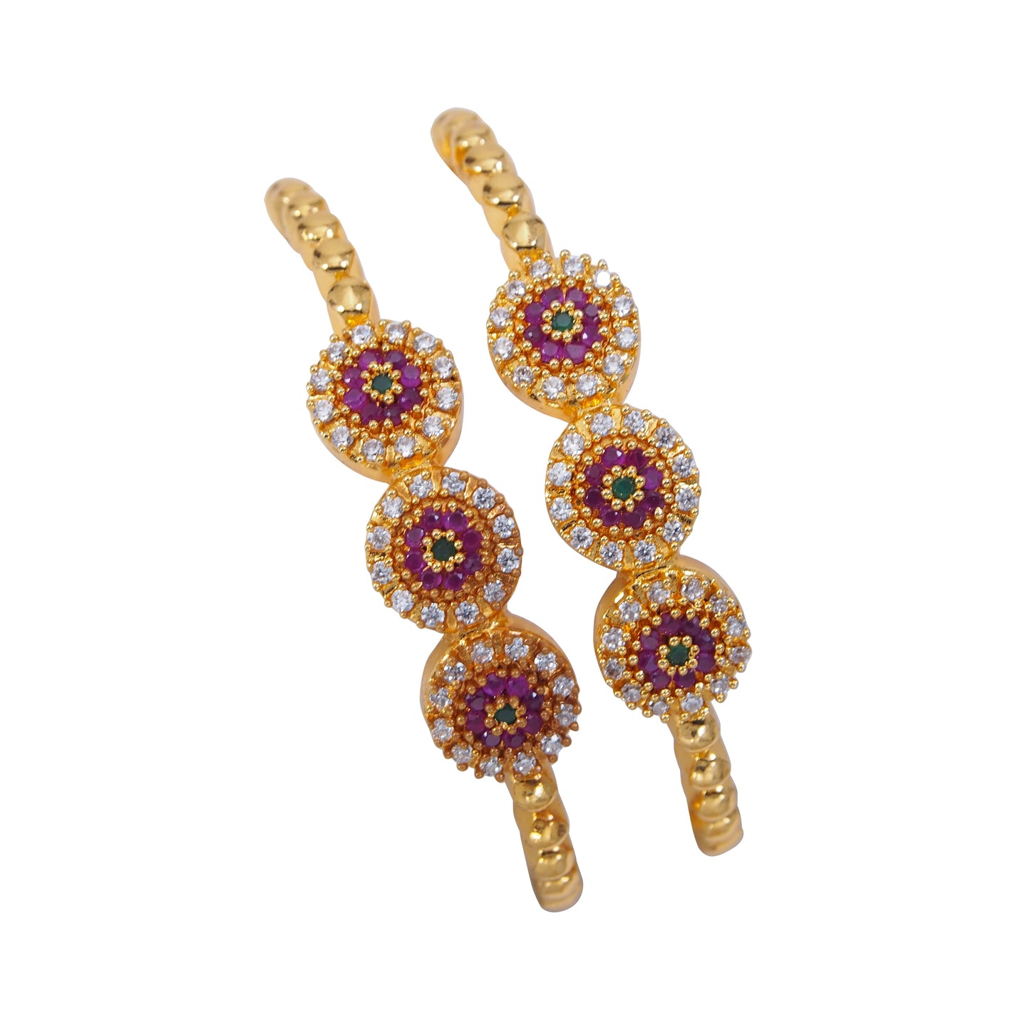 Orna  Micro Gold Bangle Kada