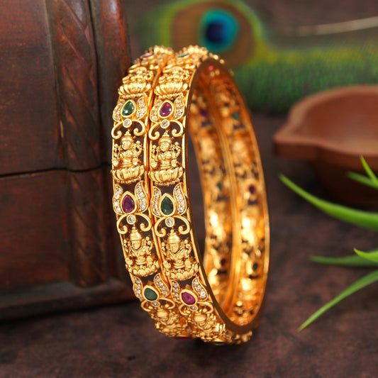 Orna South Indian Antique Temple Bangle