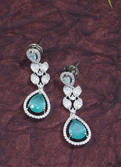 Colour Stone Zircon Necklace Set