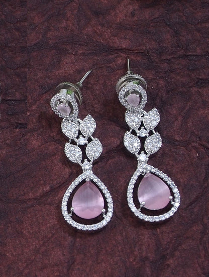 Colour Stone Zircon Necklace Set