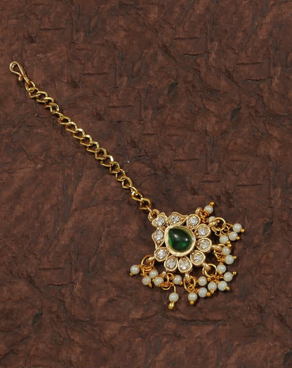 Traditional Gold Plated Combo Bridal Necklace Set