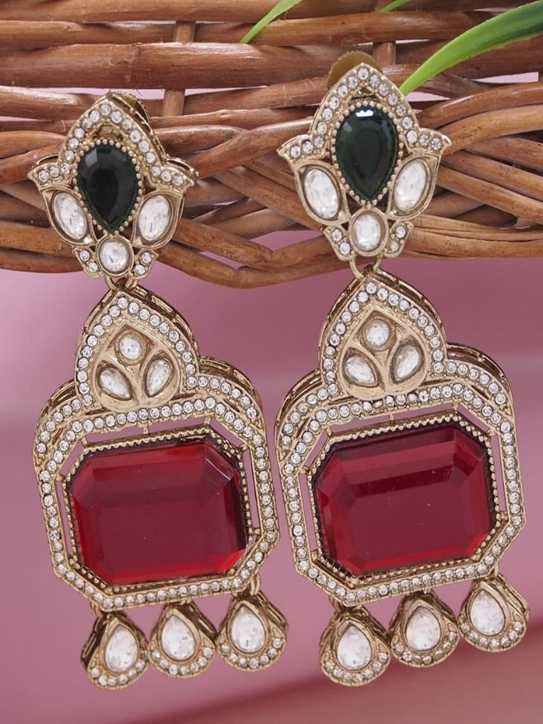 Traditional Statement Earrings for Women