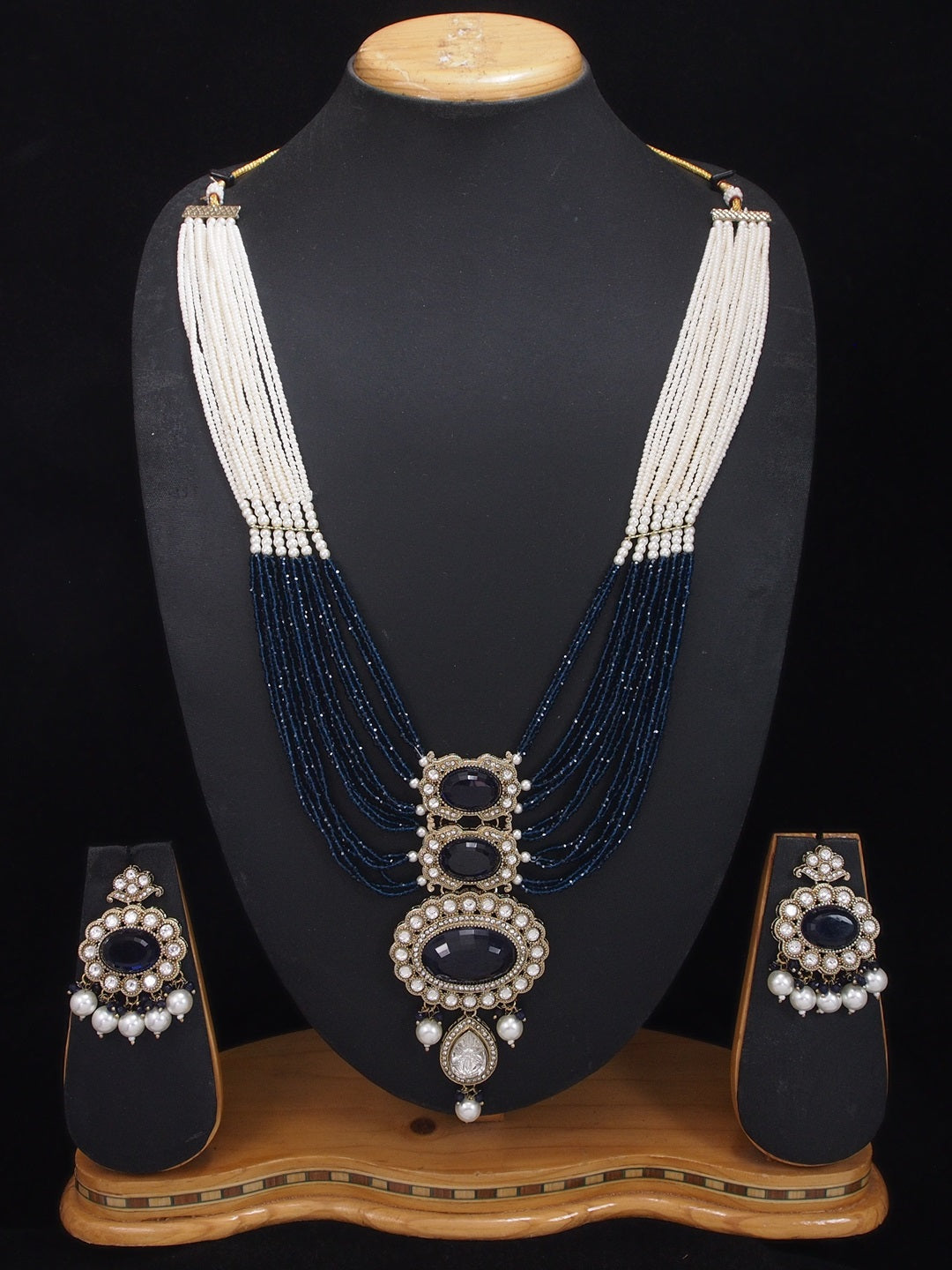 Heritage Pearl & Beaded Layered Necklace Set