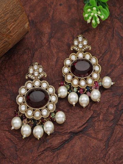 Heritage Pearl & Beaded Layered Necklace Set