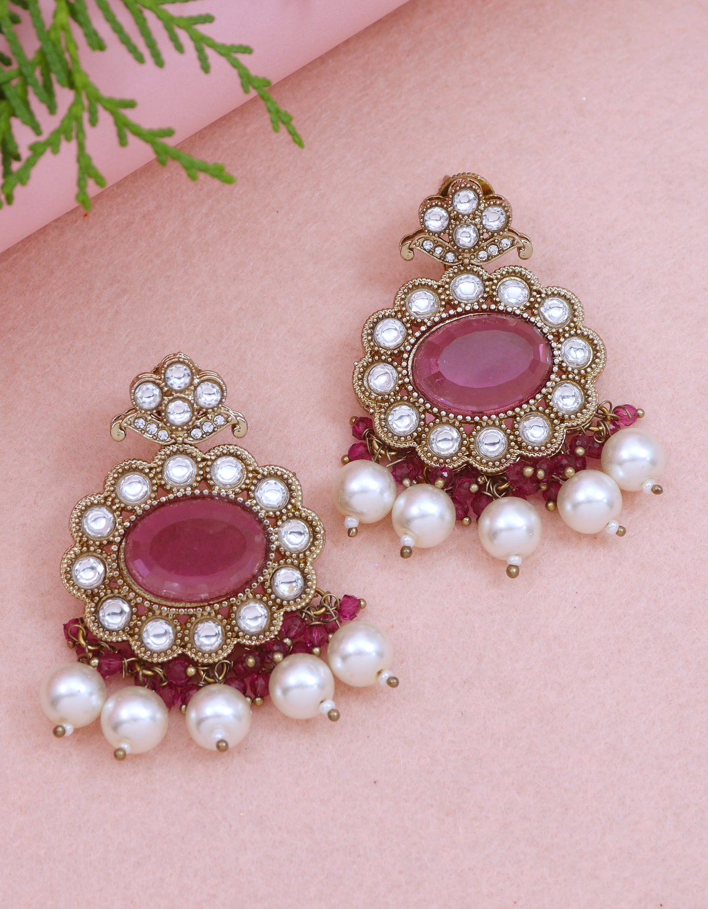 Heritage Pearl & Beaded Layered Necklace Set