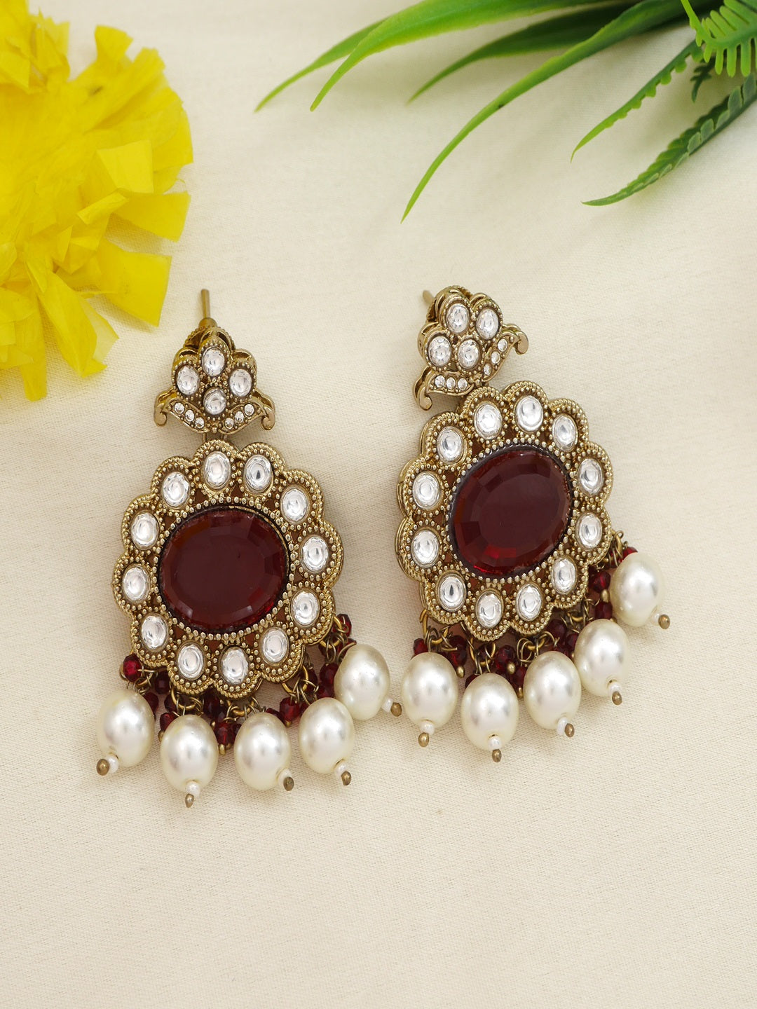 Heritage Pearl & Beaded Layered Necklace Set