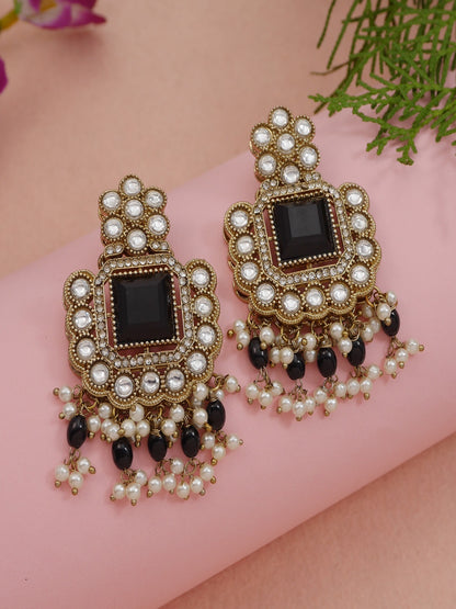 Royal Heirloom Beaded Pearl Layered Necklace Set