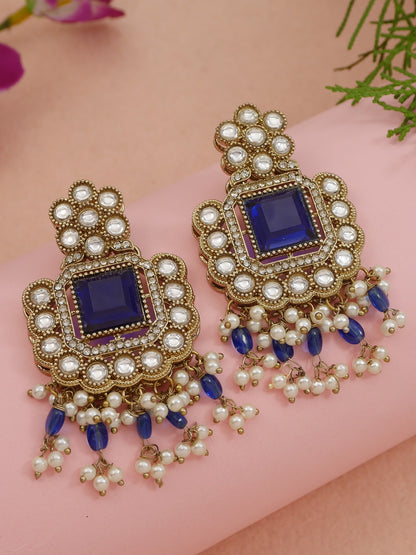 Royal Heirloom Beaded Pearl Layered Necklace Set