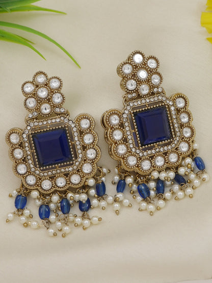 Royal Heirloom Beaded Pearl Layered Necklace Set