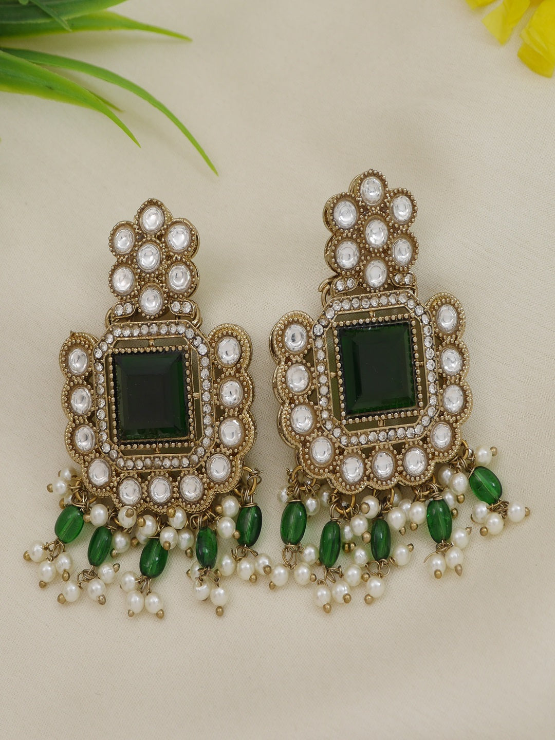 Royal Heirloom Beaded Pearl Layered Necklace Set