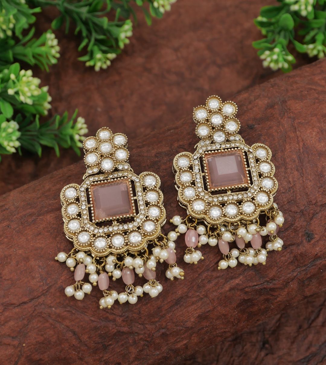 Royal Heirloom Beaded Pearl Layered Necklace Set