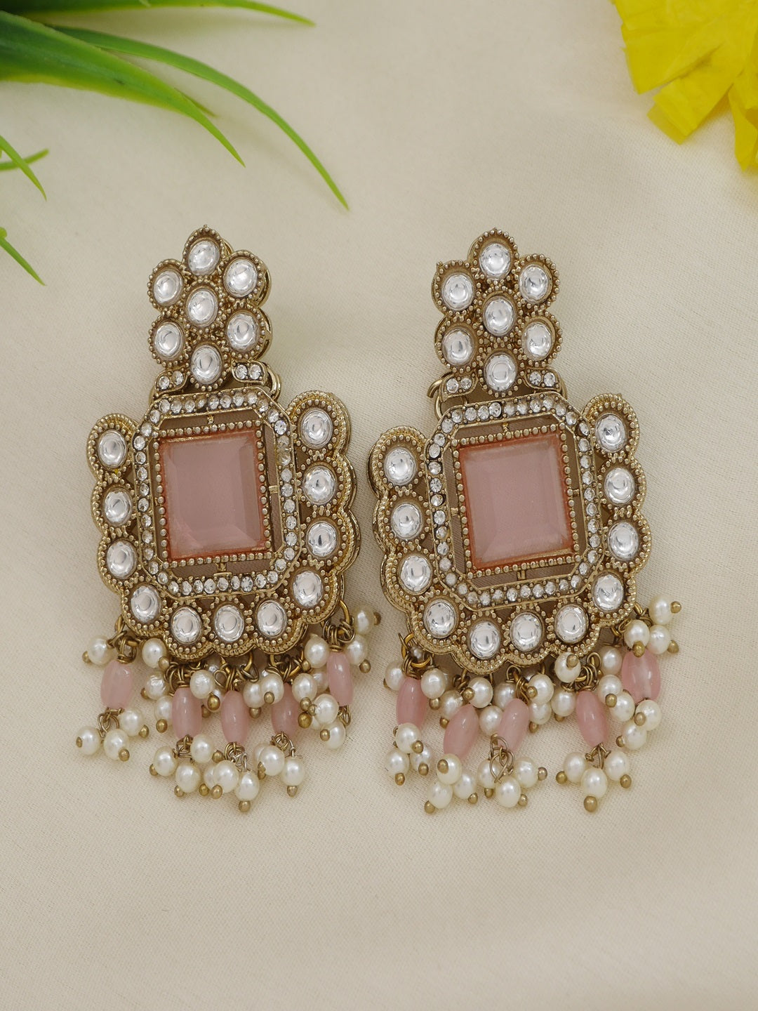 Royal Heirloom Beaded Pearl Layered Necklace Set