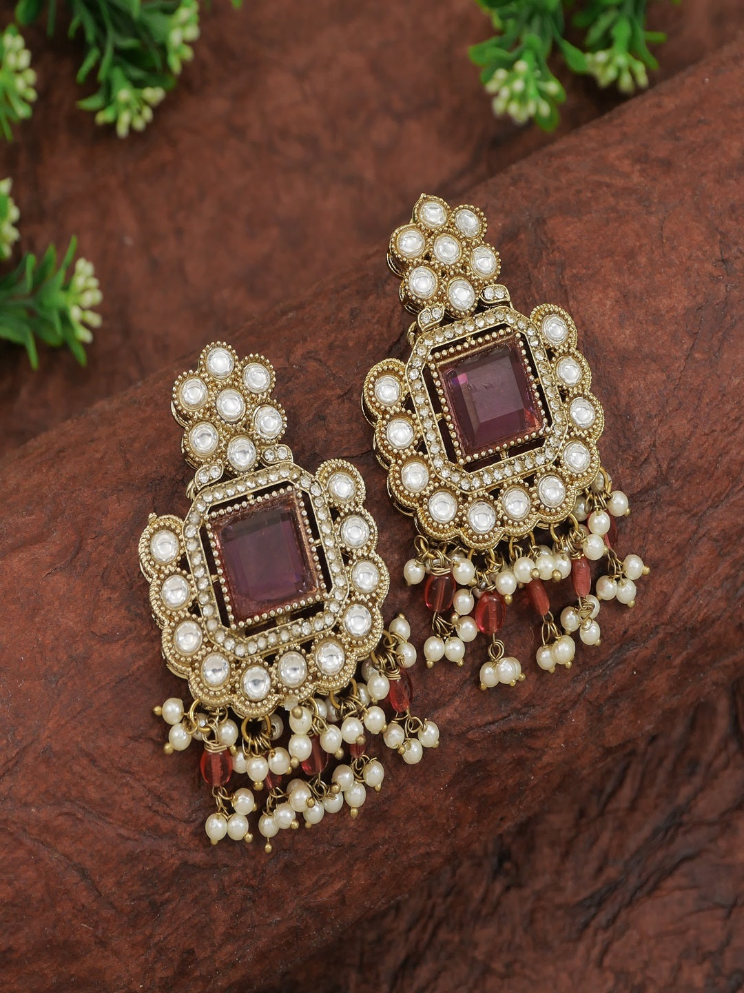 Royal Heirloom Beaded Pearl Layered Necklace Set