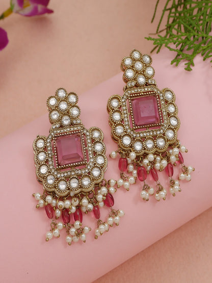 Royal Heirloom Beaded Pearl Layered Necklace Set