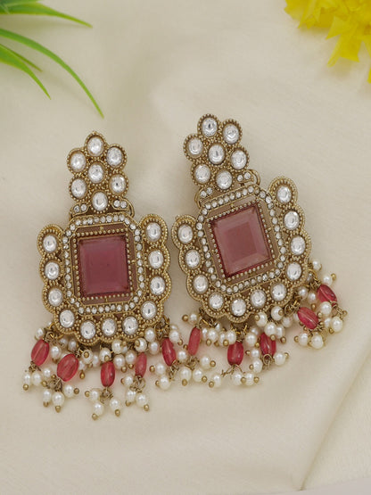 Royal Heirloom Beaded Pearl Layered Necklace Set