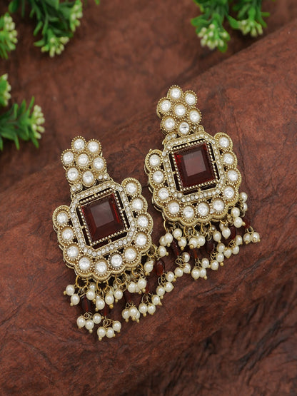 Royal Heirloom Beaded Pearl Layered Necklace Set