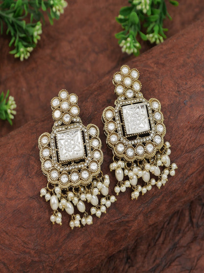 Royal Heirloom Beaded Pearl Layered Necklace Set