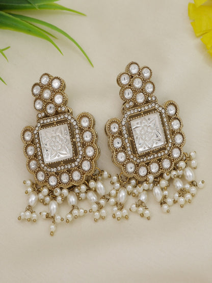 Royal Heirloom Beaded Pearl Layered Necklace Set