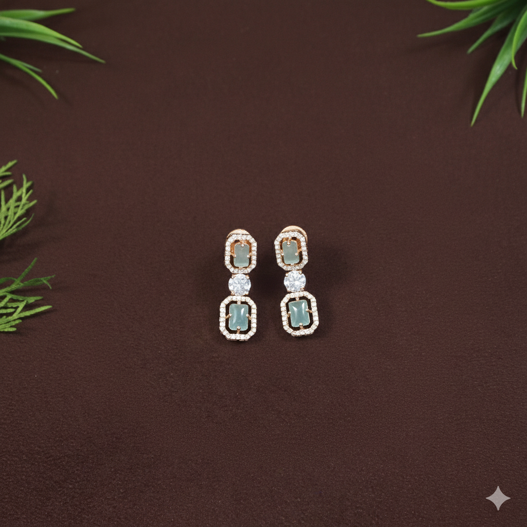 Zircon Chokar Necklace Set