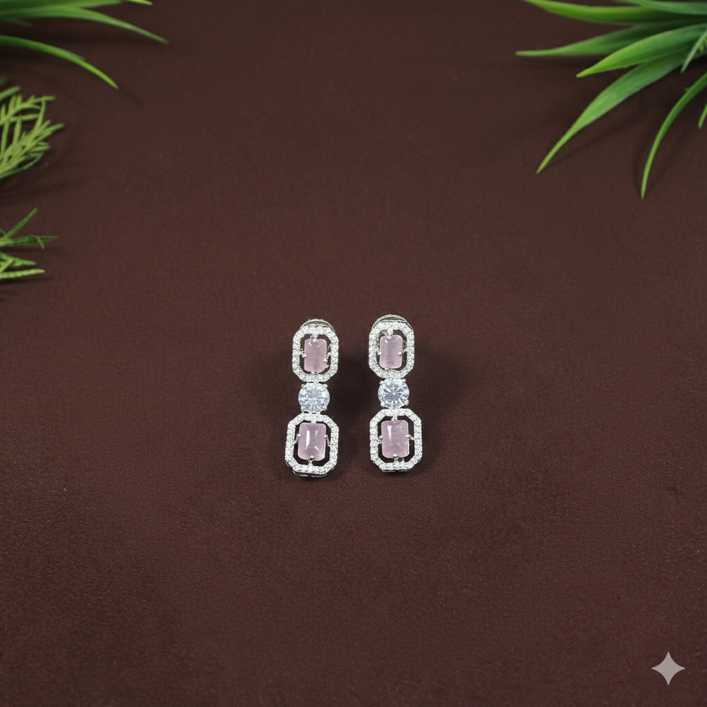 Zircon Chokar Necklace Set